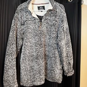 Women’s fuzzy jacket. Size large